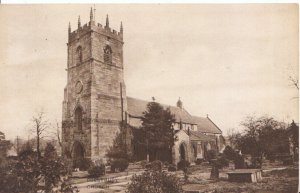 Cheshire Postcard - Prestbury Church - Ref  2689A