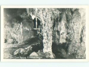 Pre-1950 rppc NICE VIEW Carlsbad Caverns National Park New Mexico NM i9882