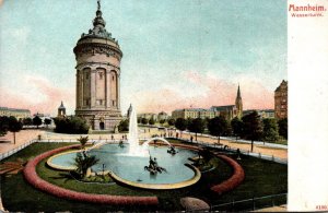 Germany Mannheim Wasserturm