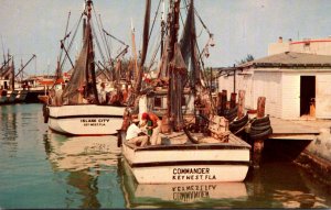 Florida Key West Shrimp Boats Commander and Island City