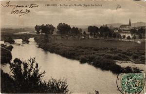 CPA CHARMES Le Pont et la Moselle (405674)