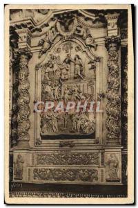 Old Postcard Brittany Finistere Lampaul Altar SAint Jean Baptiste