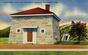 CT - New London - Block House and Powder Magazine