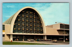 New Orleans LA-Louisiana, International Airport Terminal Chrome Postcard