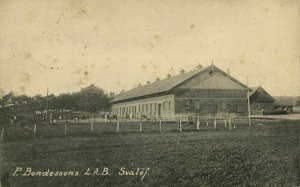 sweden, SVALÖF, Per Bondessons Landtbruksaktiebolag (1910) Postcard