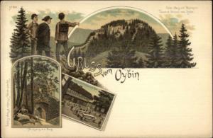 Gruss vom Oybin Germany Multi View c1900 Postcard