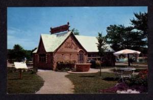 WI Gingerbread House Storybook Land Postcard WISCONSIN