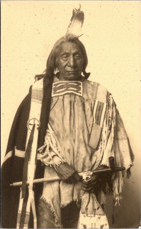 Navajo Indian Chief Red Cloud Circa 1898