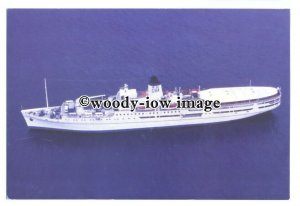 LN0355 - Ex Liner Roma as - Mission Ship , Doulos  , built 1914 - postcard