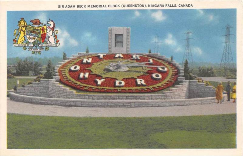 Canada Niagara Falls    Sir Adam Beck Memorial Clock (Queenston