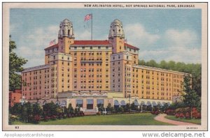 Arkansas Hot Springs National Park New Arlington Hotel 1960