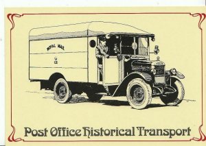 Transport Postcard - Post Office Historical Transport - Morris Van DD441