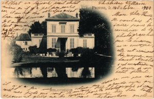 CPA Provins Bibliotheque (1267320)