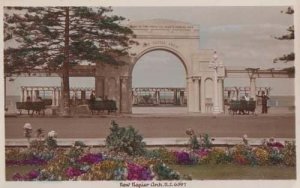 Napier Arch New Zealand Rare Photo Postcard