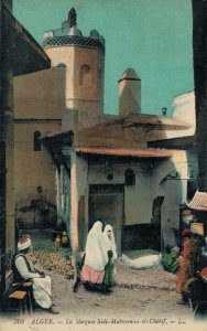 Algeria Alger Algiers La Mosquee Sidi Mohammed en Cherif Vintage Postcard 07.40