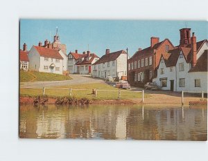 Postcard Finchingfield From The Pond, Finchingfield, England
