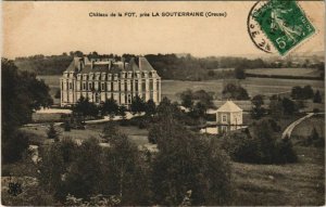 CPA Chateau de la Fot pres La Souterraine (1143703)