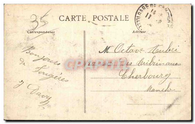 Old Postcard Fougeres Chateau (West Coast)