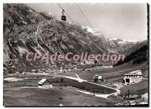 Modern Postcard Val D'Isere Vue Generale Teleferique And the Bellevarde