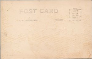 RPPC Handsome Sailor Cracker Jack Suit Signed AL Portrait Postcard V15