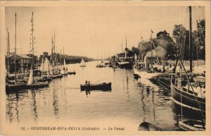 CPA OUISTREHAM RIVA-BELLA - Le Canal (1228928)