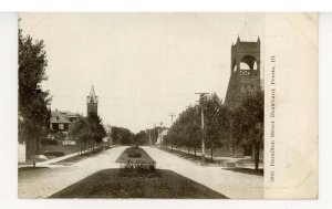 IL - Peoria. Hamilton Street Boulevard ca 1907
