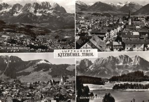 Vintage Postcard 1959 Views Famous Places Luftkurort Kitzbuhel Tyrol Austria