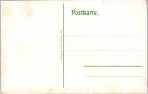 1910s The Loreley Steam Boat Moonlight View Postcard