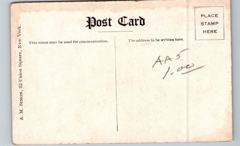 c1915 2nd Artillery At Camp Hancock Augusta Georgia GA Postcard