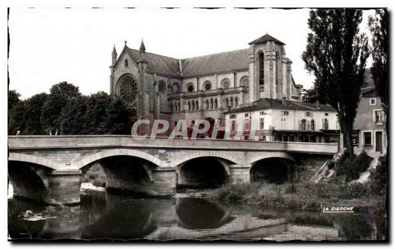 Old Postcard Bar Le Duc (Meuse) Bridge and Church of Saint John