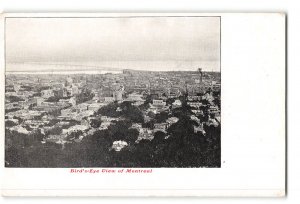 Montreal Canada Postcard 1901-1907 Bird Eye View of Montreal