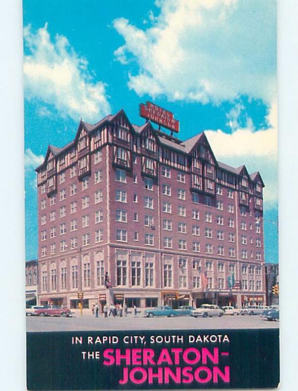 Unused Pre-1980 SHERATON HOTEL Rapid City South Dakota SD c1191@