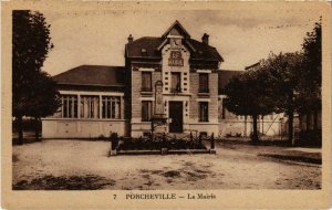 CPA PORCHEVILLE - La Mairie (102407)