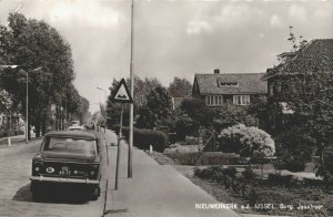 Netherlands Nieuwerkerk Aan Den IJssel Burg Jasstraat Vintage RPPC 03.78
