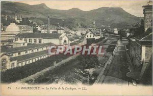 Old Postcard La Bourboule the valley of the Dordogne