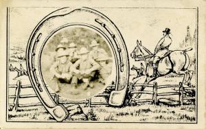 U.S. Soldiers Inside Horseshoe (Military)