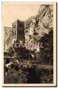 Old Postcard La Douce France Mounstiers St. Mary The old bell tower