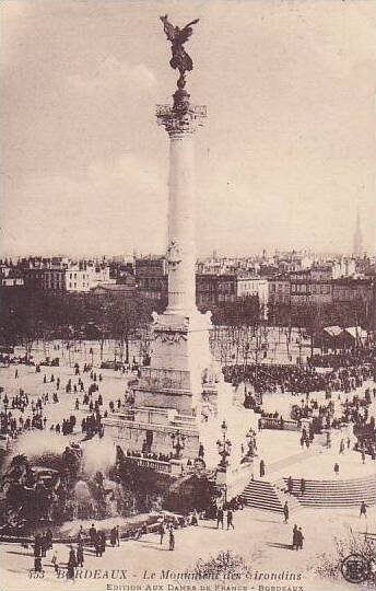 France Bordeaux Le Monument des Girondins