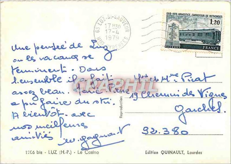 HP Modern Postcard Luz Casino