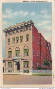 Illinois Springfield Masonic Temple 1959 Curteich