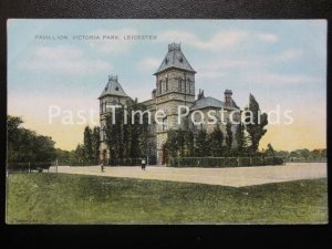 Leicester VICTORIA PARK PAVILLION c1905 - Old Postcard