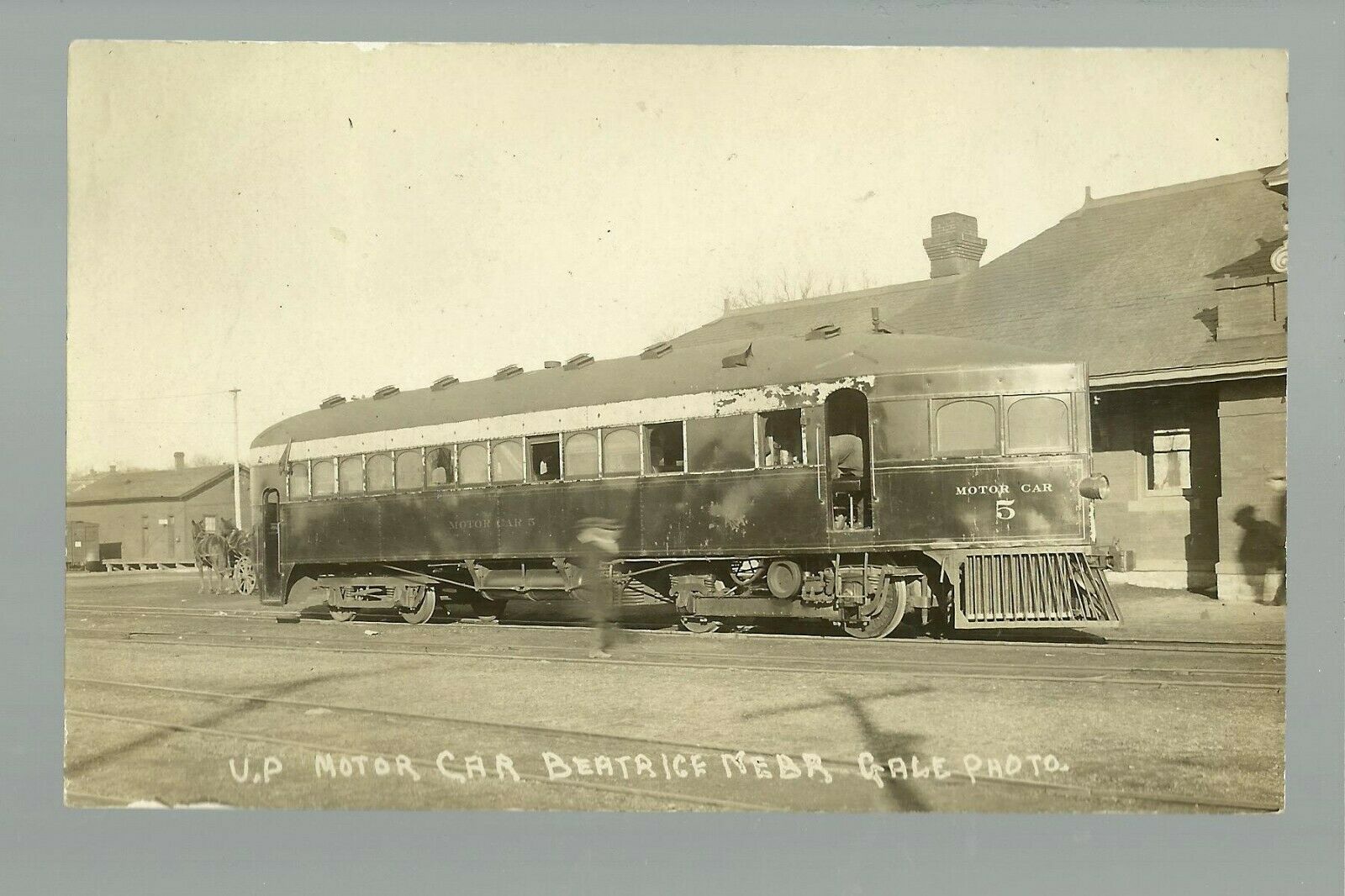 Beatrice NEBRASKA RPPC 1910 MCKEEN MOTOR CAR Union Pacific