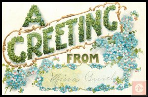 Best Wishes / Greetings (Embossed)