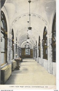 CONNERSVILLE , Indiana , 1916 ; Lobby - New Post Office