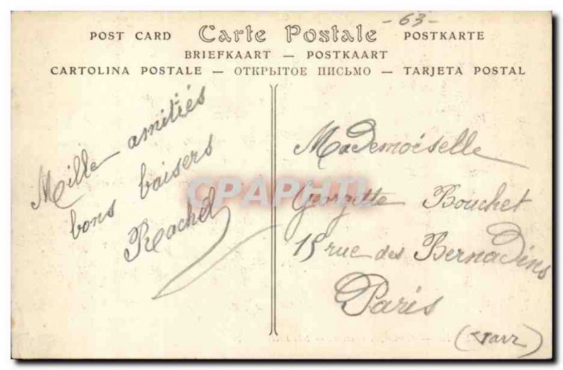 Thiers - Le Chateau - Old Postcard