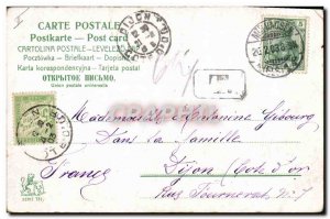 Postcard Old Farmer Folklore