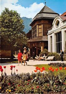 BG12777 kurpark bad reichenhall gradierhaus mit hochstaufen  germany