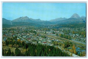 c1950's Coal-Bearing Foothills Blairmore Alberta Canada Vintage Postcard