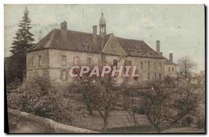 Old Postcard Saulieu L & # 39Hopital Built in 1736