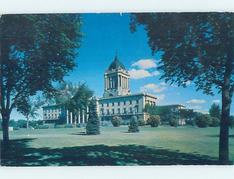 1950's LEGISLATIVE BUILDING Winnipeg Manitoba MB G1898